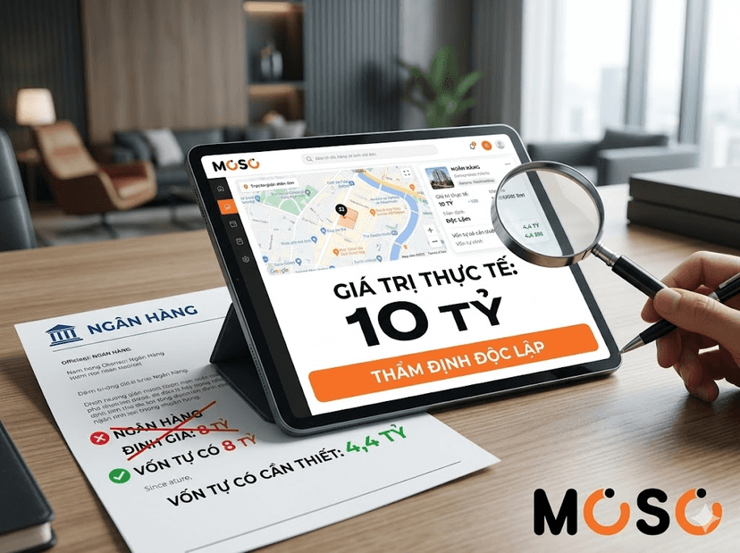 Thẩm định tài sản trước khi vay ngân hàng