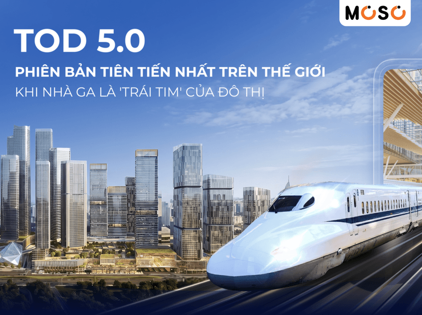 Mô hình TOD 5.0 - Trái tim của đô thị