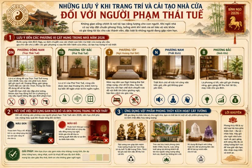 Thái Tuế Là Gì? Các Tuổi Phạm Thái Tuế Năm 2026 Và Cách Hóa Giải
