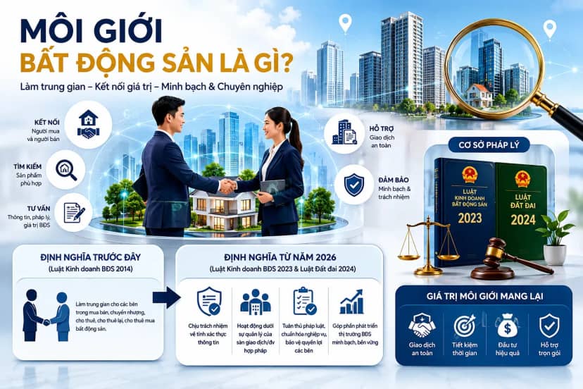 Môi giới bất động sản là gì?