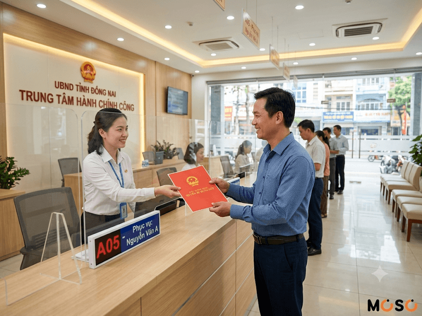 Thủ tục cấp lại sổ đỏ bị mất tại Đồng Nai mới nhất 2026
