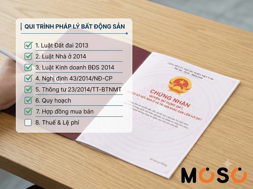 Kiểm tra pháp lý và quy hoạch chung cư năm 2026