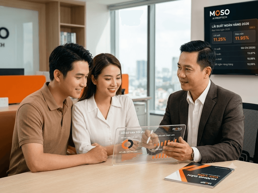 Chuyên gia MOSO tư vấn thủ tục và lãi suất vay mua nhà