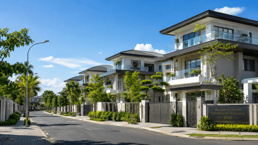 Giá nhà liền thổ TPHCM giảm mạnh trong 2026