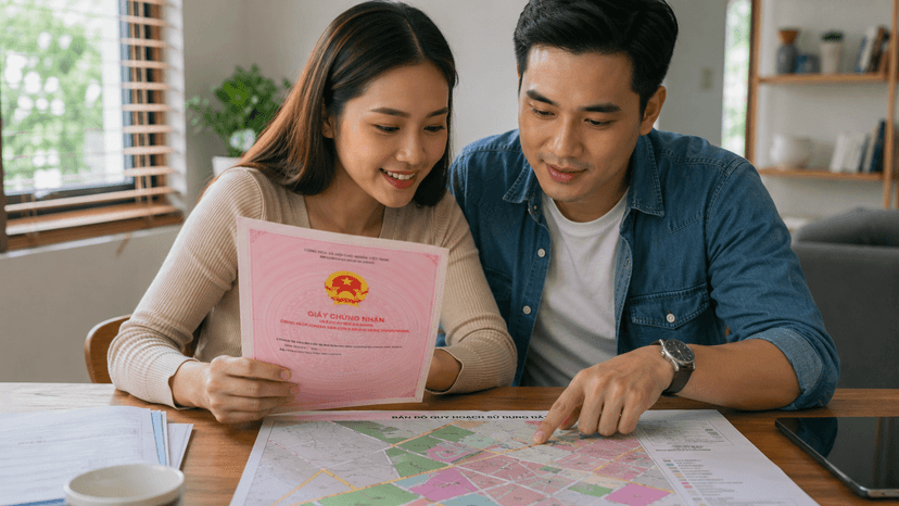 Kinh nghiệm mua nhà đất kiểm tra pháp lý sổ hồng 2026