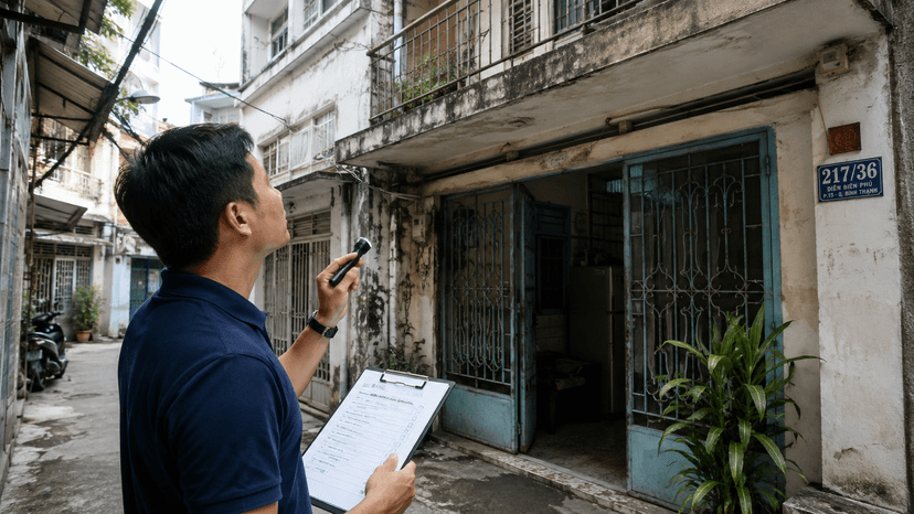 Người mua trẻ cần checklist trước khi mua nhà phố cũ
