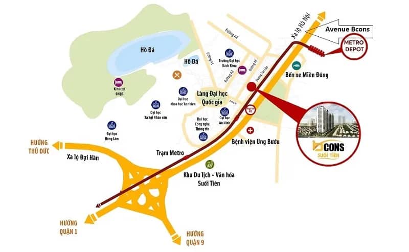 Bcons Avenue Bình Thắng