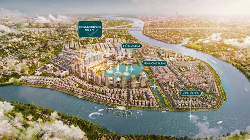 Phân khu Diamond Sky - Vạn Phúc City
