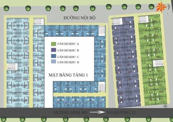 Khu nhà ở Sài Gòn Hoàng Anh
