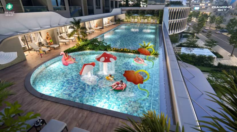 Phân khu Diamond Sky - Vạn Phúc City