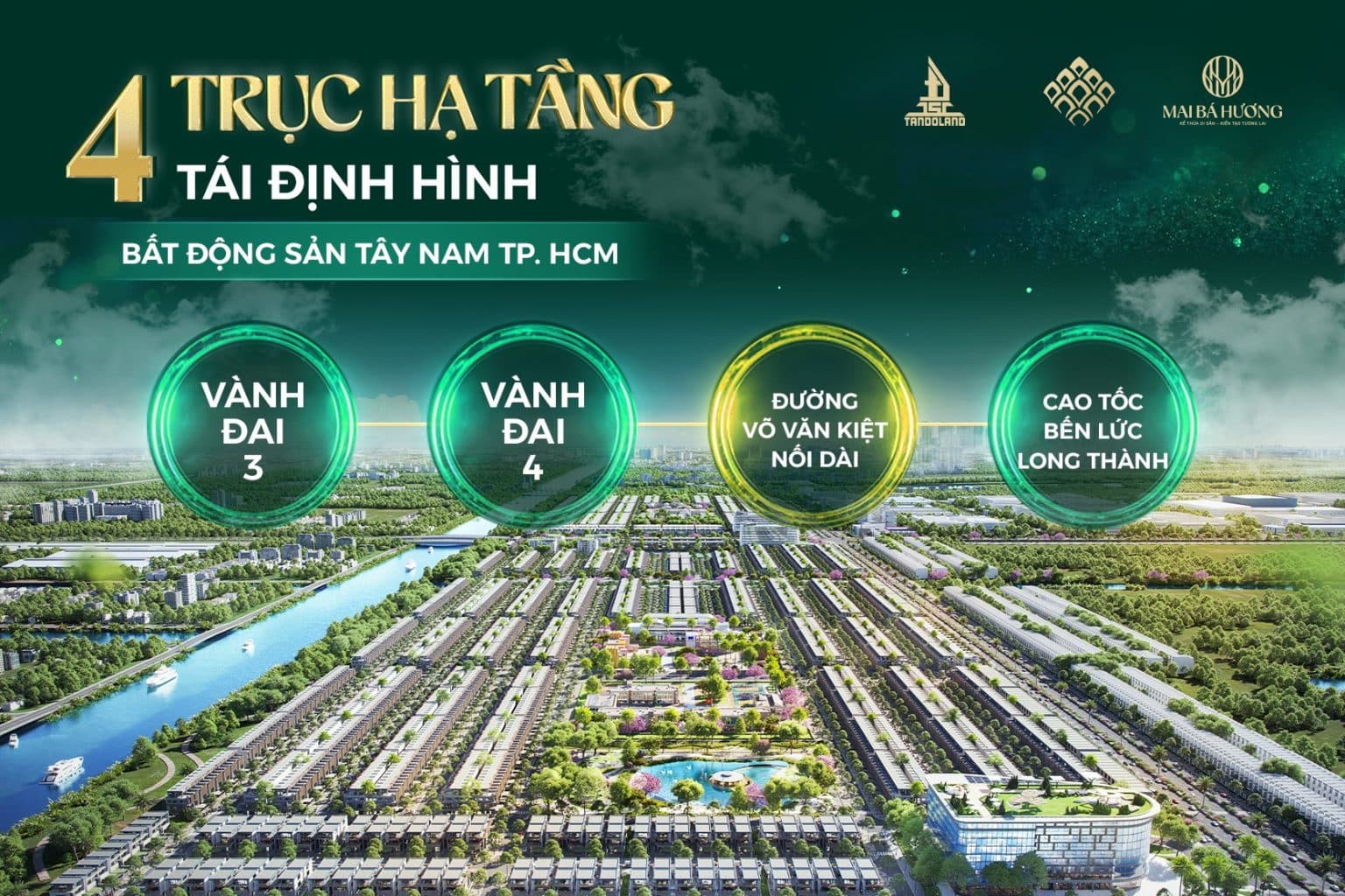 4 trục hạ tầng Dragon Eden