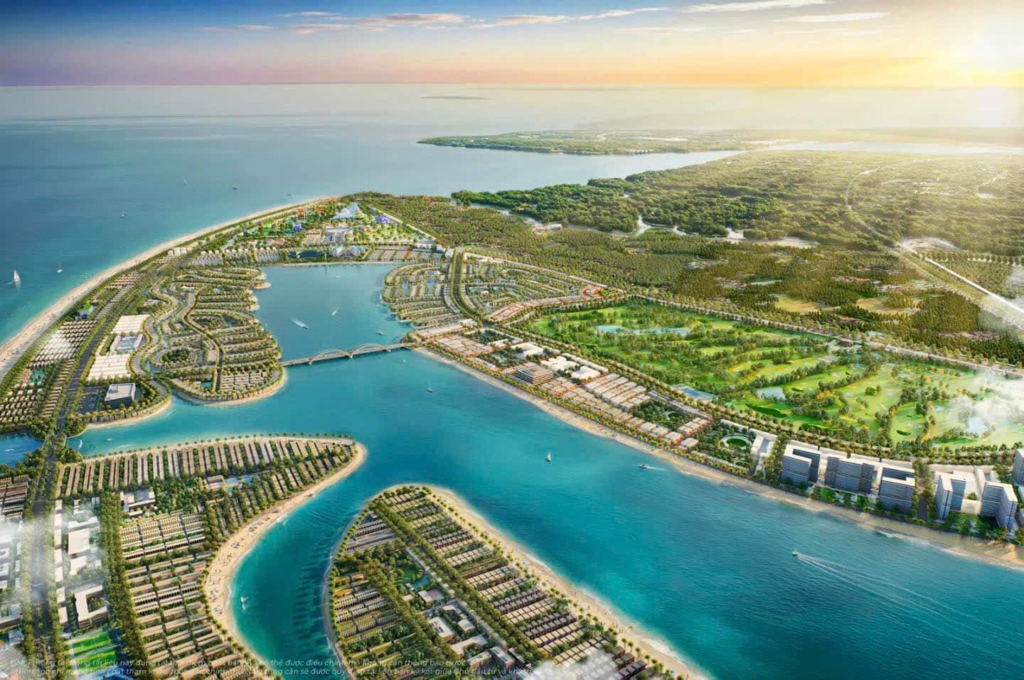 Vinhomes Green Paradise aerial view