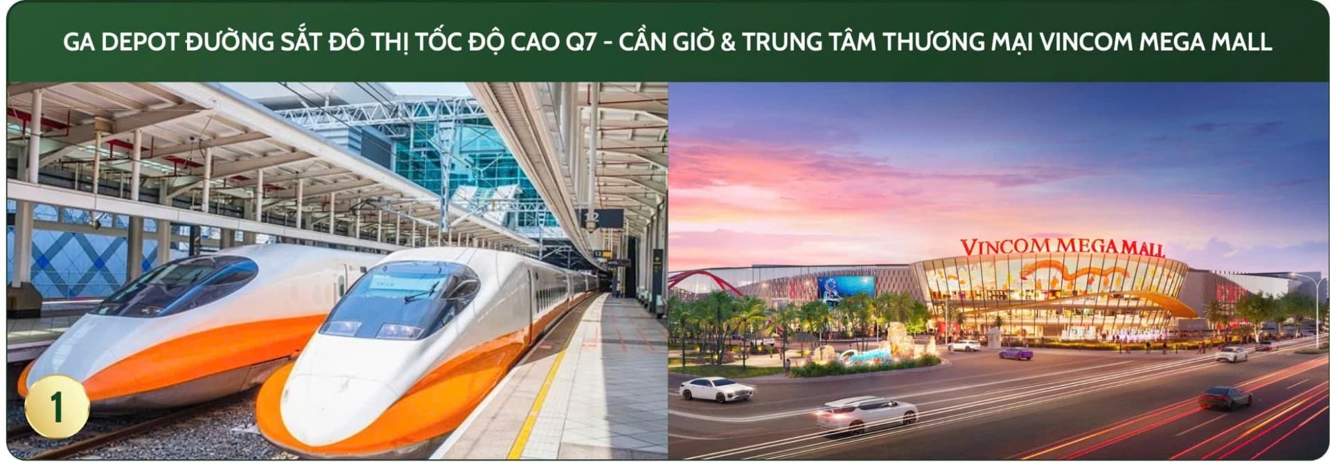 Ga Depot & Vincom Mega Mall