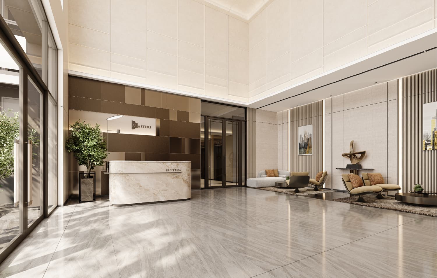 Sảnh đón Masteri Park Place