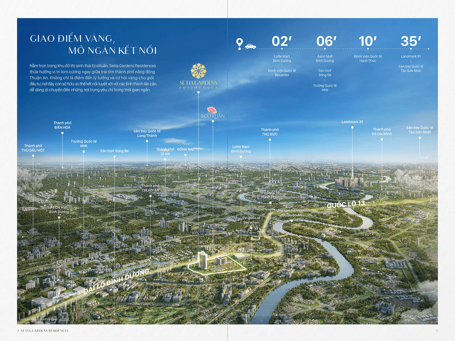 Bản đồ vị trí Setia Edenia
