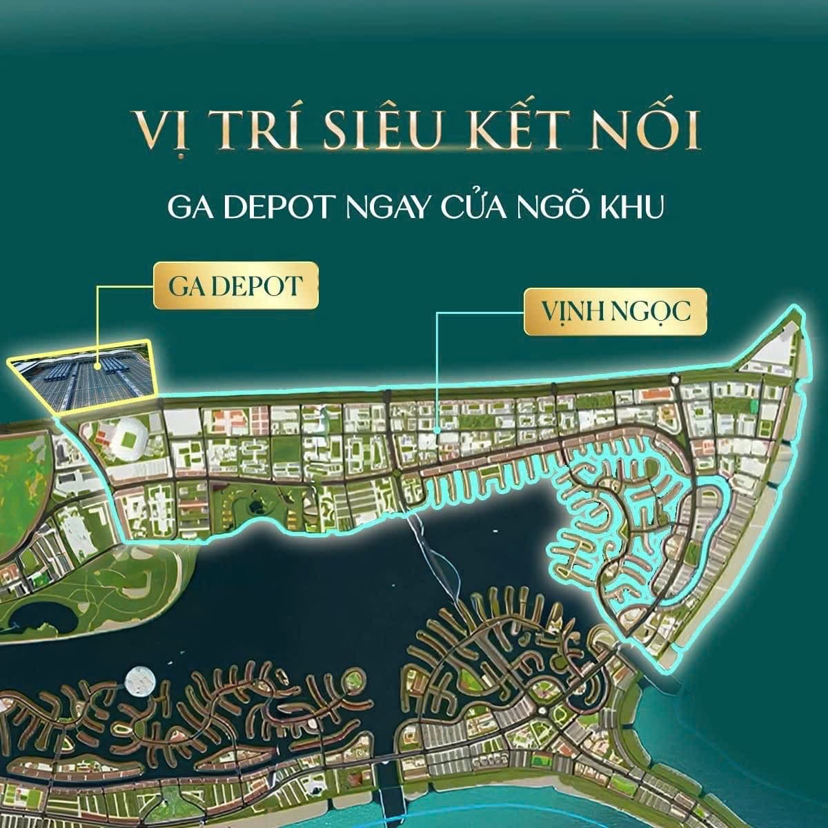 Vị trí dự án Vinhomes Green Paradise