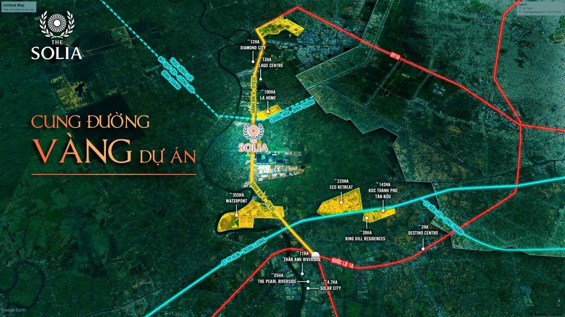 Bản đồ vị trí The Solia