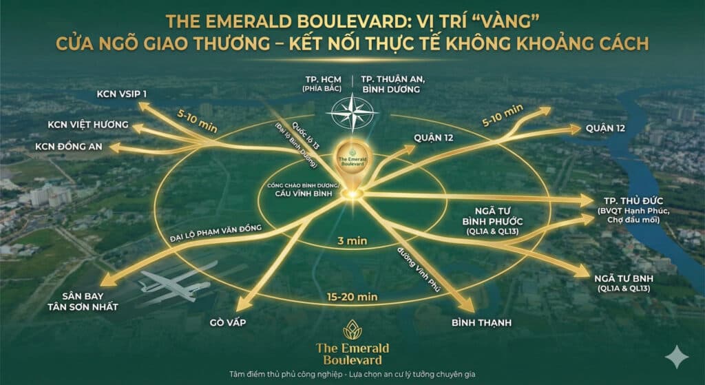 Vị trí vàng The Emerald Boulevard