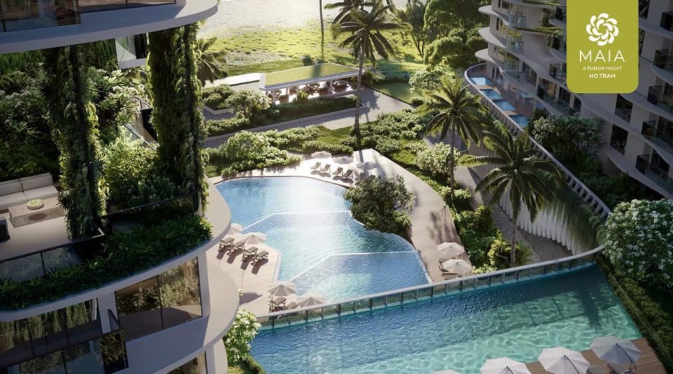 Hồ bơi resort