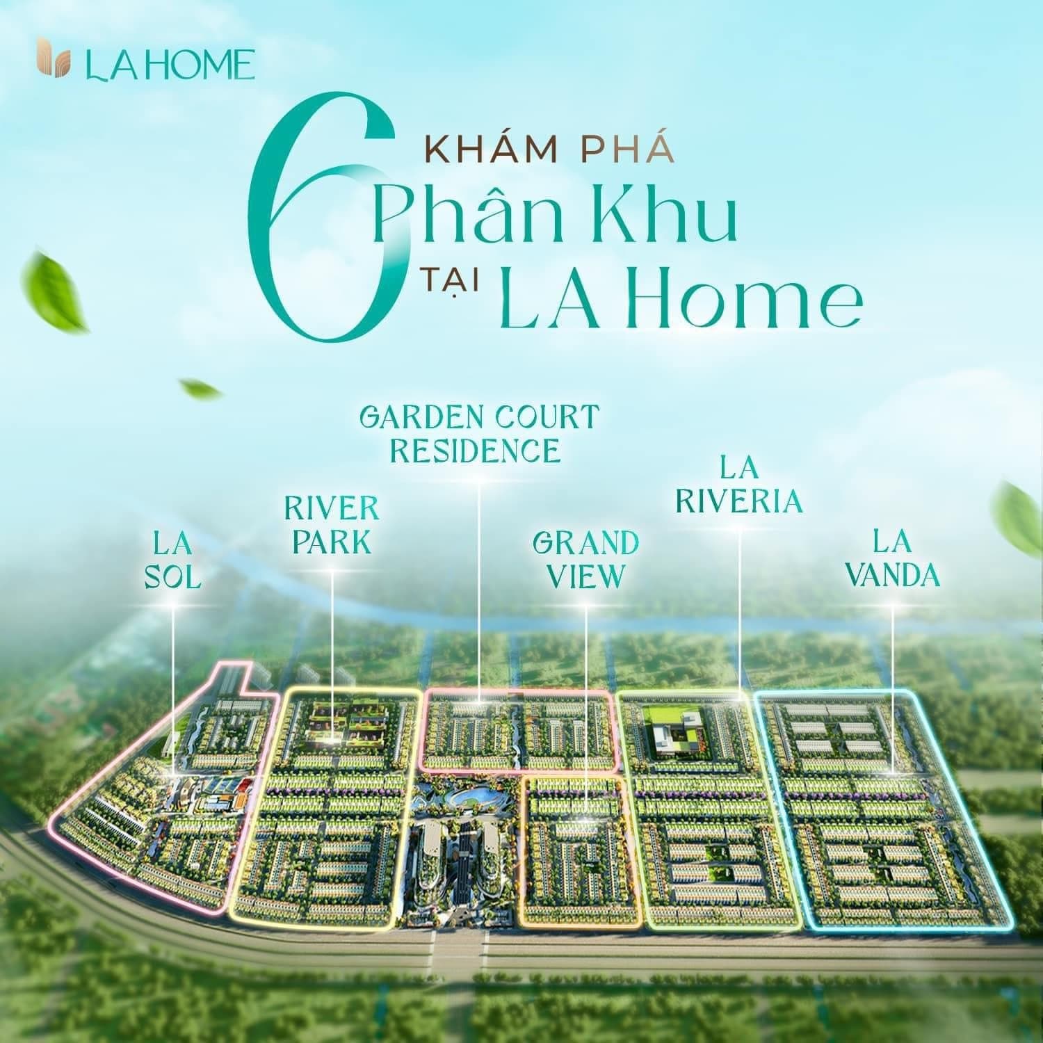 6 phân khu LA Home