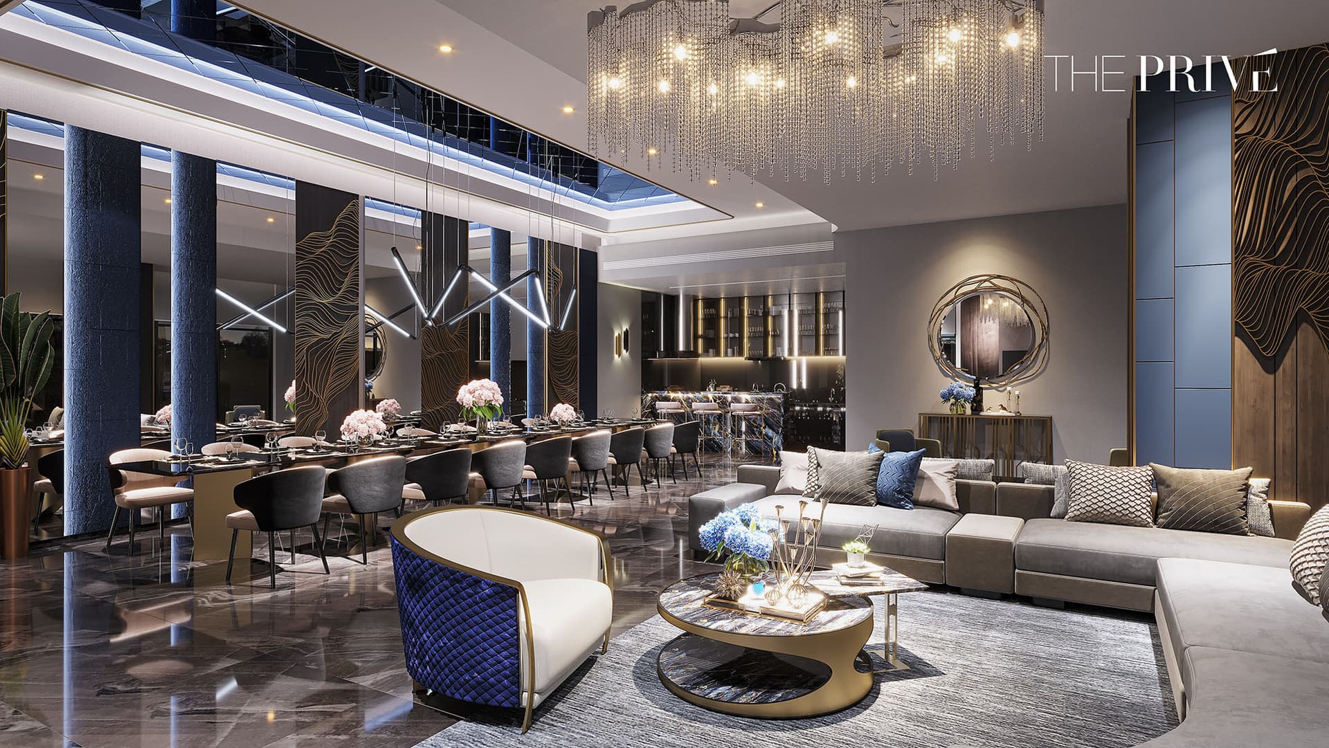 Sảnh đón The Privé