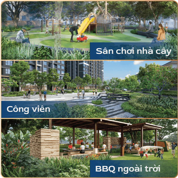 Sân chơi, công viên, BBQ