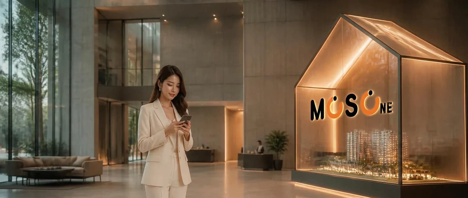 Môi giới bất động sản chuyên nghiệp tại không gian MOSOne