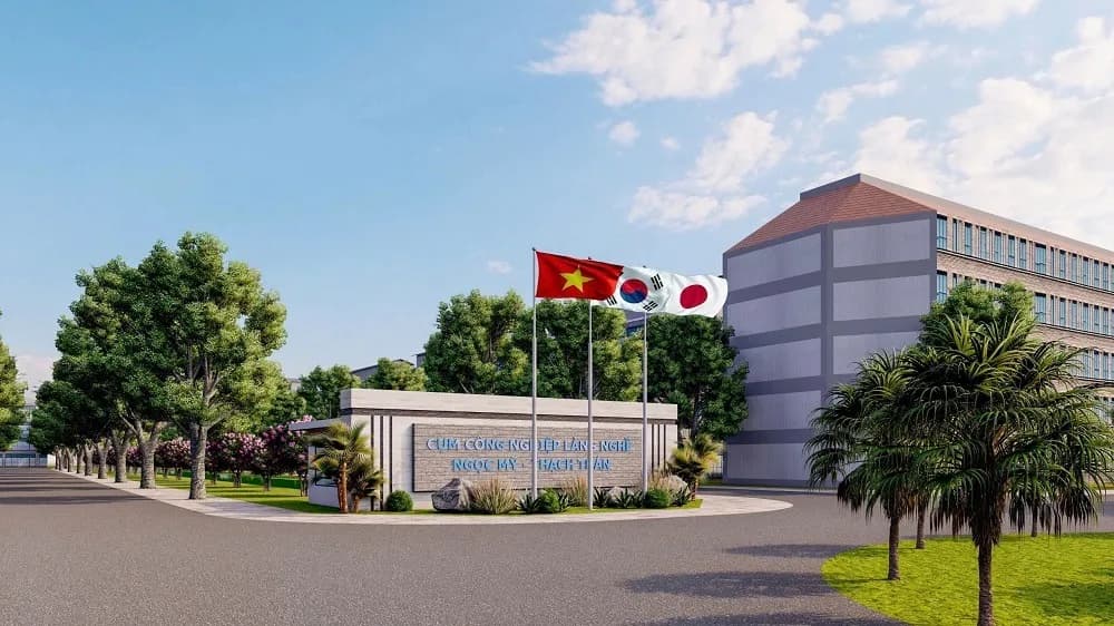Cụm công nghiệp Ngọc Mỹ - Thạch Thán — Quốc Oai, Hà Nội — ảnh 1