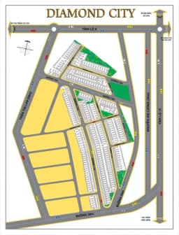 Khu dân cư Diamond City (giai đoạn 1) — Huyện Củ Chi, Thành phố Hồ Chí Minh — Ảnh 1
