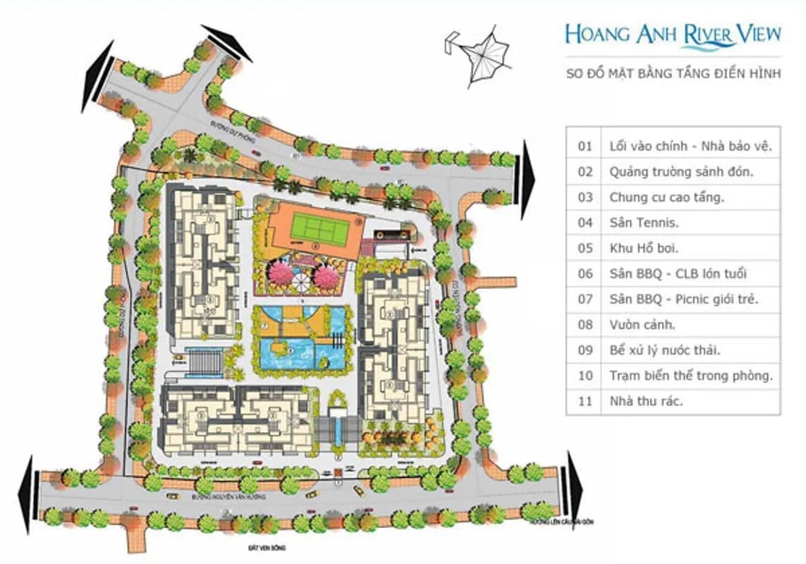 Mặt bằng tầng điển hình