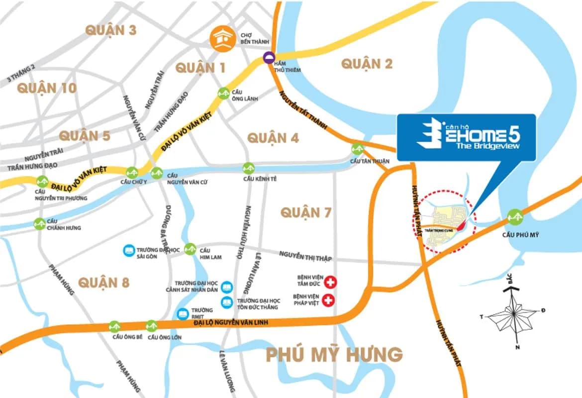 E-home 5 The Bridgeview — Quận 7, Thành phố Hồ Chí Minh — ảnh 12