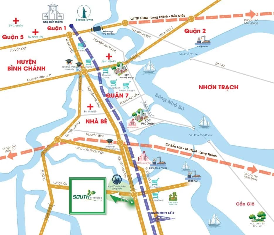 South Riverside — Nhơn Đức, Nhà Bè, Thành phố Hồ Chí Minh — ảnh 2