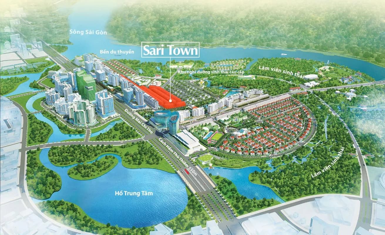 Sari Town Sala Đại Quang Minh — Quận 2, Thành phố Hồ Chí Minh — ảnh 3