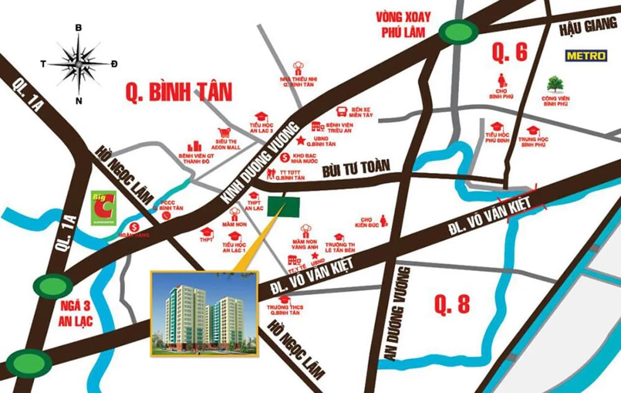 Cao ốc An Lạc (Triều An Tower) — Bình Tân, Thành phố Hồ Chí Minh — ảnh 4