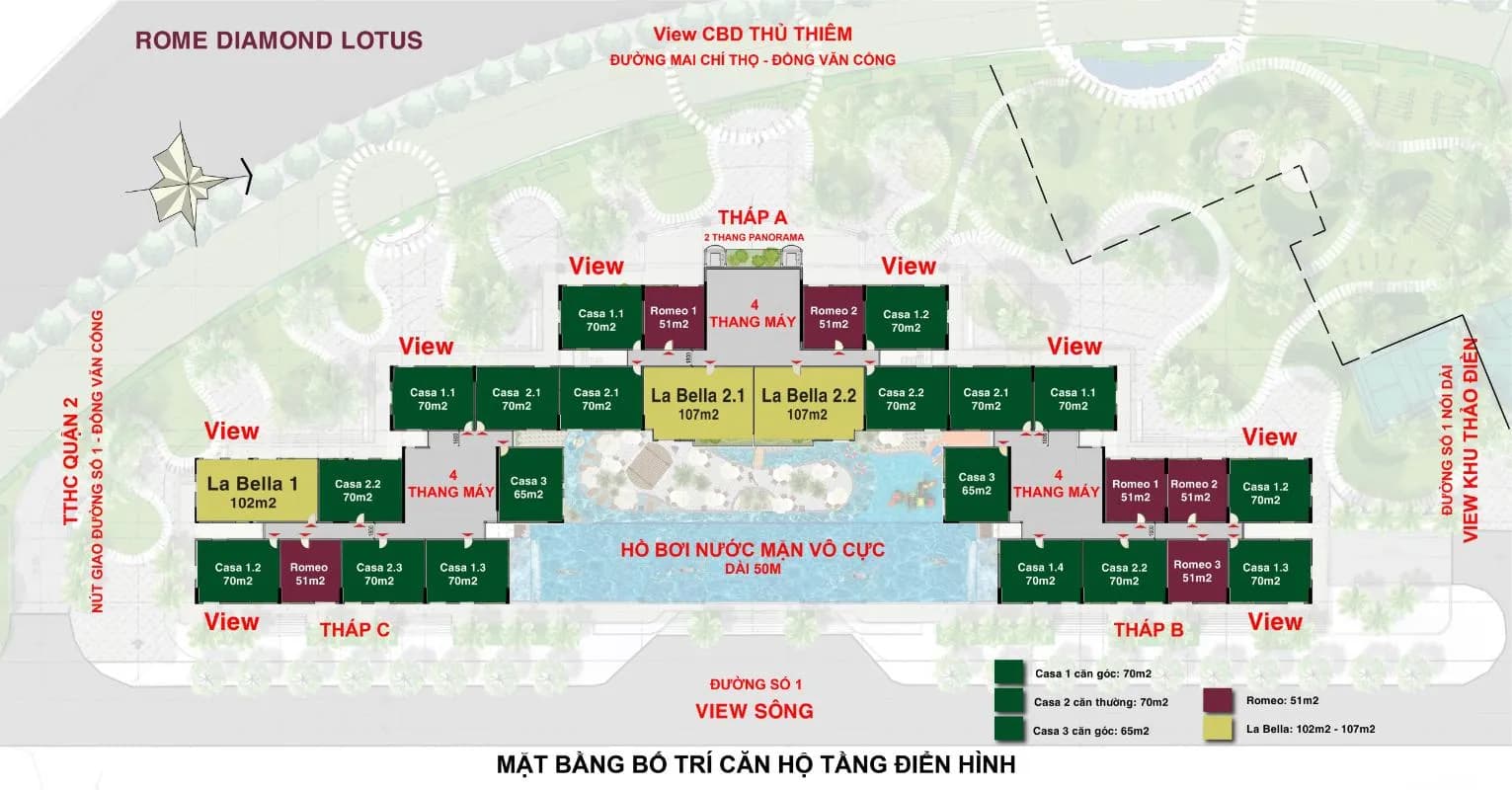 Rome Diamond Lotus — Quận 2, Thành phố Hồ Chí Minh — ảnh 5