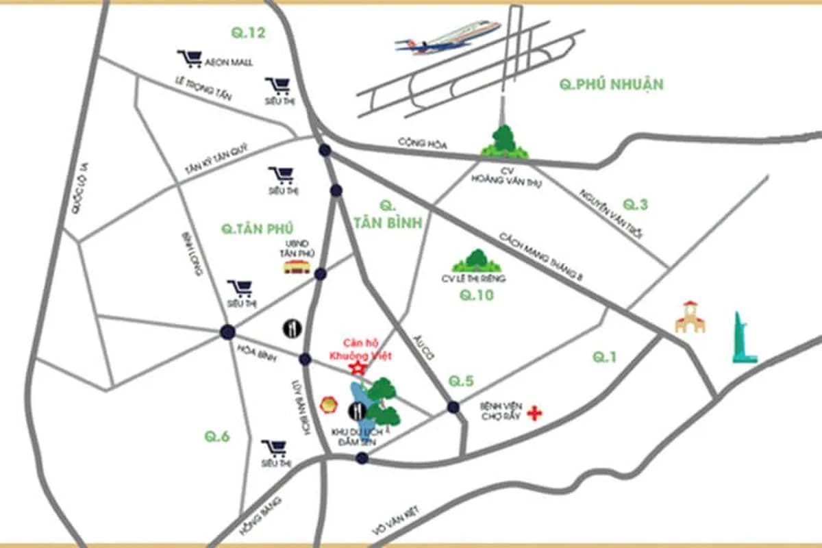 Chung cư Khuông Việt — Tân Phú, Thành phố Hồ Chí Minh — ảnh 6