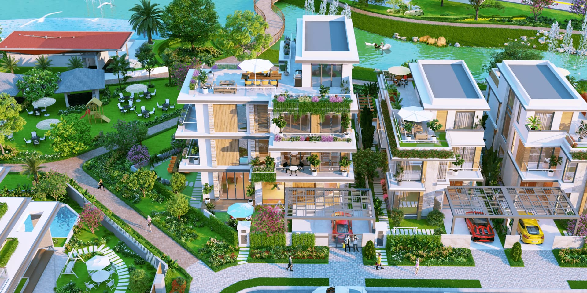 Mặt bằng phân khu