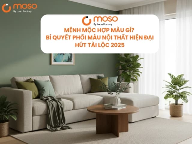 Mệnh Mộc Hợp Màu Gì? Bí Quyết Phối Màu Nội Thất Hiện Đại Thu Hút Tài Lộc Cho Tổ Ấm Việt