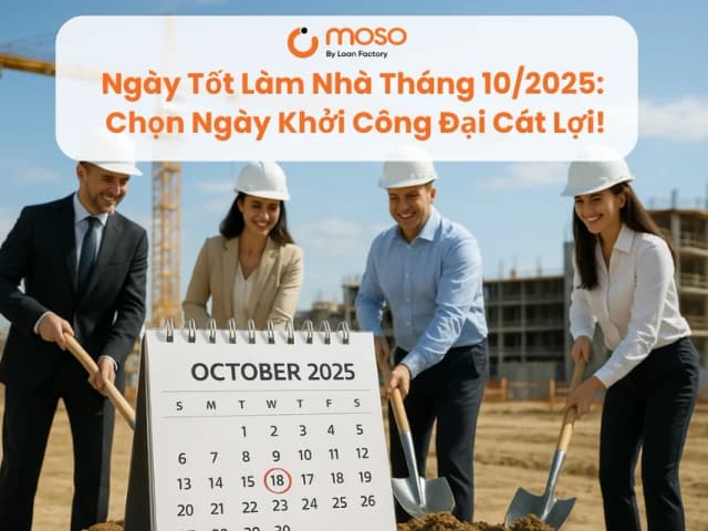 Ngày Tốt Làm Nhà Tháng 10/2025: Chọn Ngày Khởi Công Đại Cát Lợi!