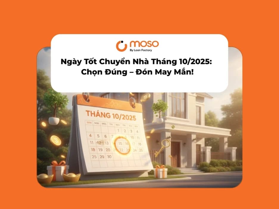 Ngày Tốt Chuyển Nhà Tháng 10/2025: Danh Sách Chuẩn & Bí Quyết Mua – Chuyển Nhà May Mắn Cùng MOSO.vn
