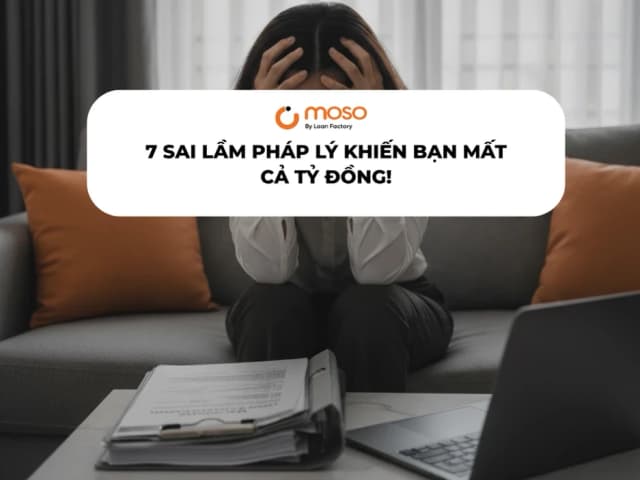 TIPS MOSO | 7 SAI LẦM PHÁP LÝ KHIẾN BẠN MẤT CẢ TỶ ĐỒNG!