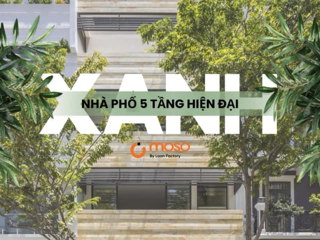  Nhà Phố 5 Tầng Hiện Đại: Kiến Tạo "Hệ Sinh Thái Xanh" Giữa Lòng Đô Thị