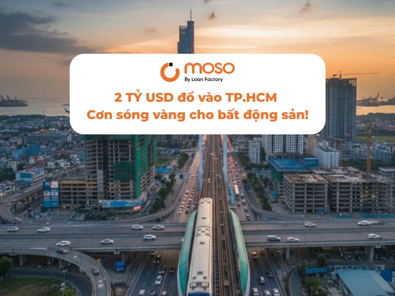 Cú “đổ bộ” 2 TỶ USD về TP.HCM: Cơn sóng VÀNG cho bất động sản & hạ tầng đô thị tương lai!