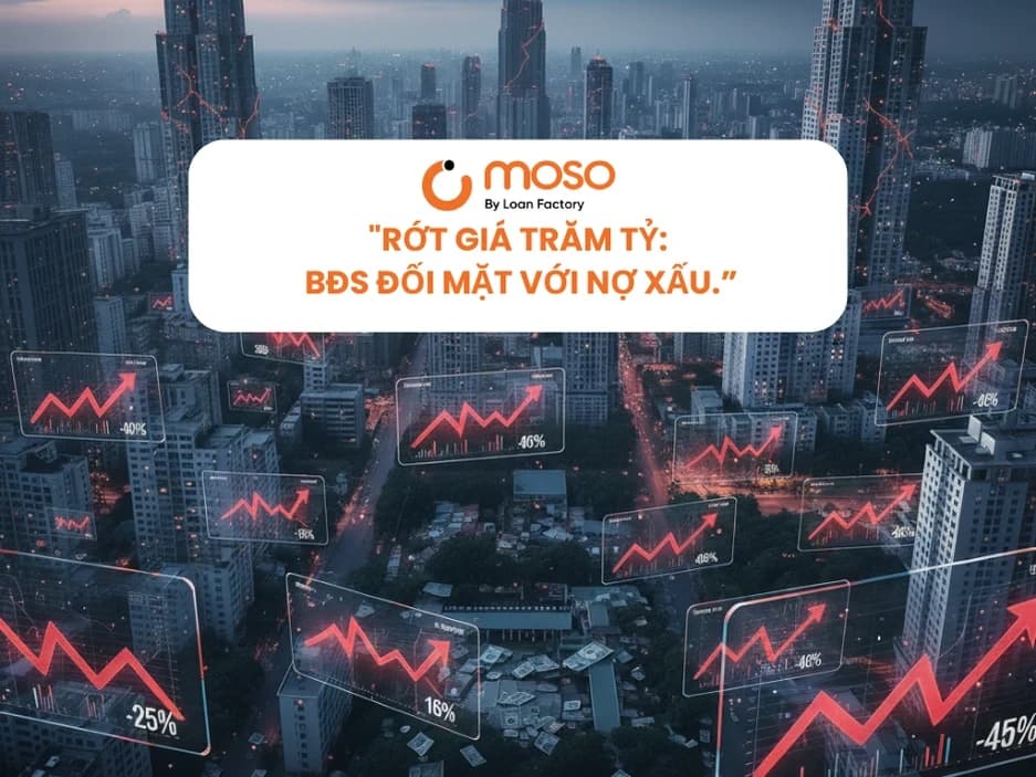 Bất động sản rớt giá trăm tỷ chỉ sau 1 tháng: Nỗi lo thanh khoản và bài toán xử lý nợ xấu