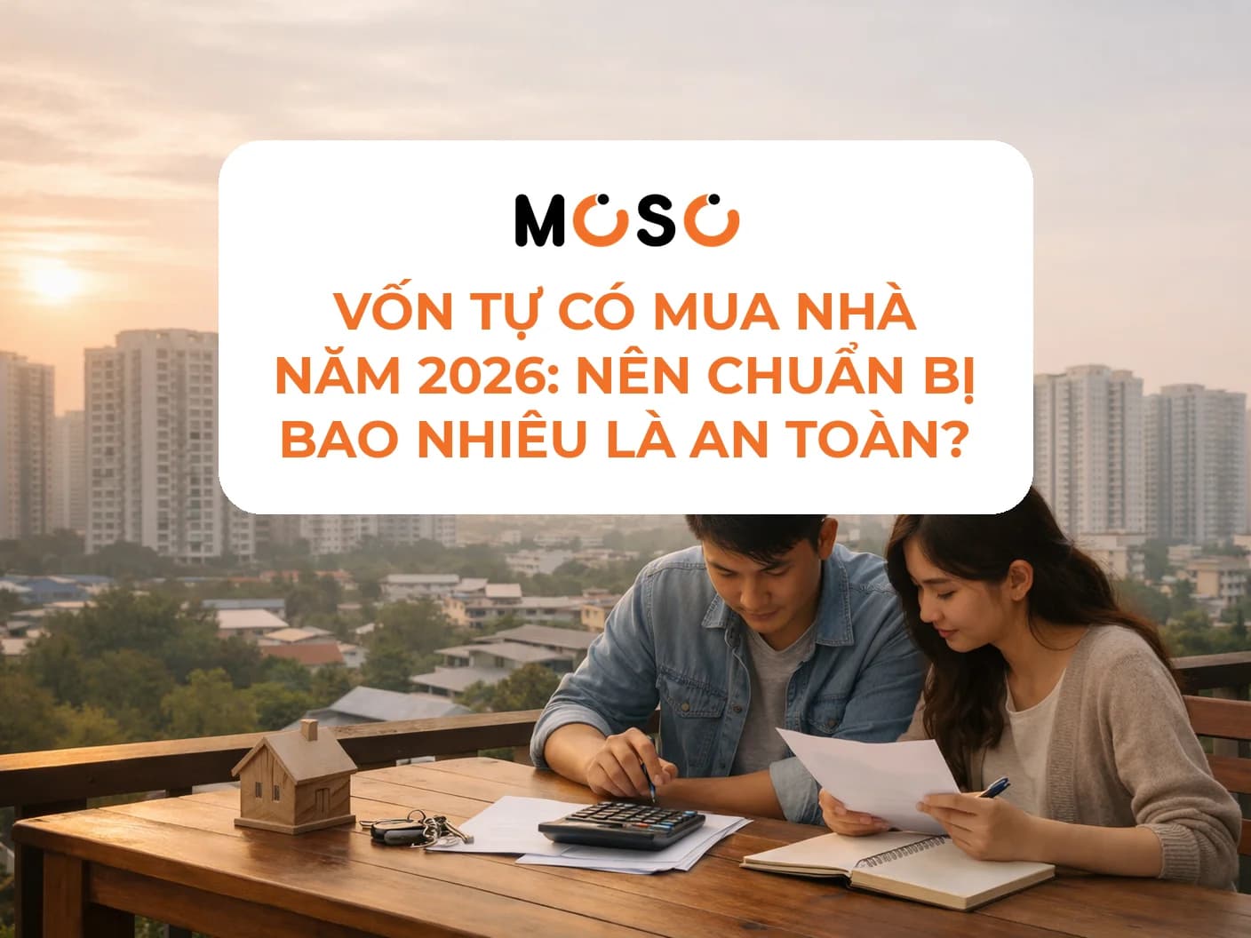 Vốn tự có mua nhà năm 2026: Nên chuẩn bị bao nhiêu là an toàn?