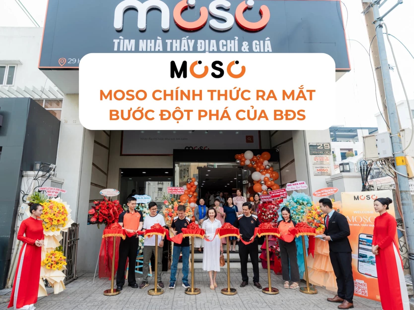 MOSO chính thức ra mắt – Bước Đột Phá Của Công Nghệ Bất Động Sản Tại Việt Nam