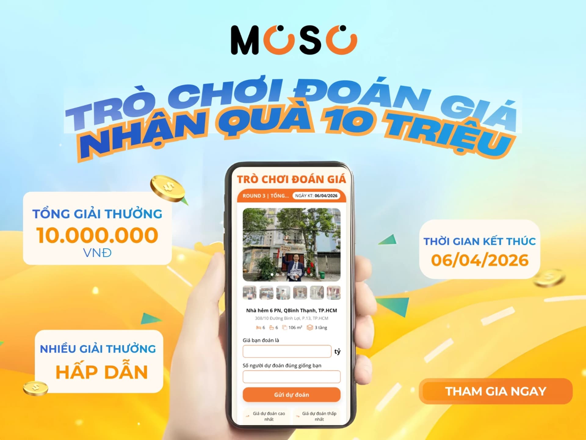 TRÒ CHƠI ĐOÁN GIÁ - ROUND 3 - Thể lệ & Cơ Cấu Giải Thưởng