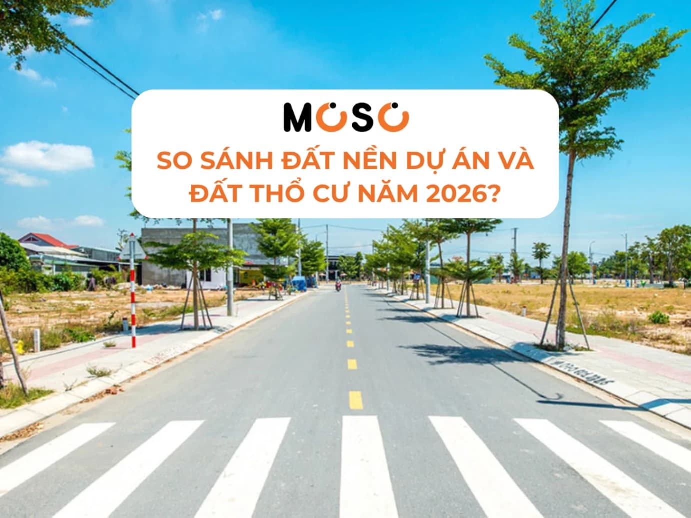 So sánh đất nền dự án và đất thổ cư tại TPHCM năm 2026?
