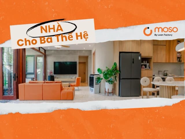 Thiết Kế Nhà, Xây Không Gian Sống Hài Hòa Cho Ba Thế Hệ