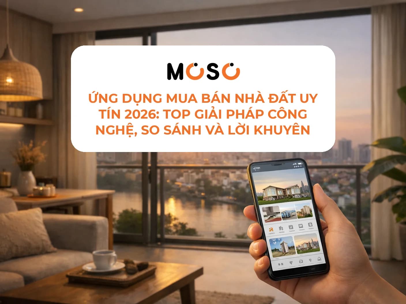 Ứng dụng mua bán nhà đất, bất động sản nào uy tín 2026?